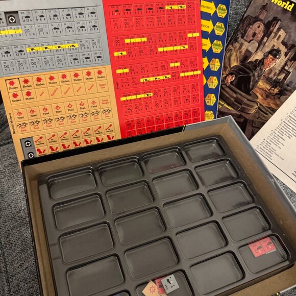 Eastern Front Tank Leader (open, mostly unpunched) West End Games - Picture 16 of 16